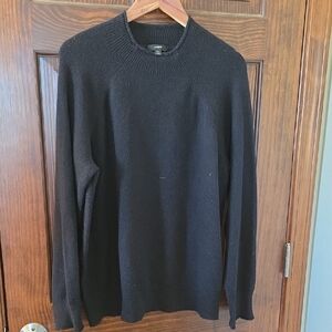 J. Crew Men's Black Crewneck Jumper